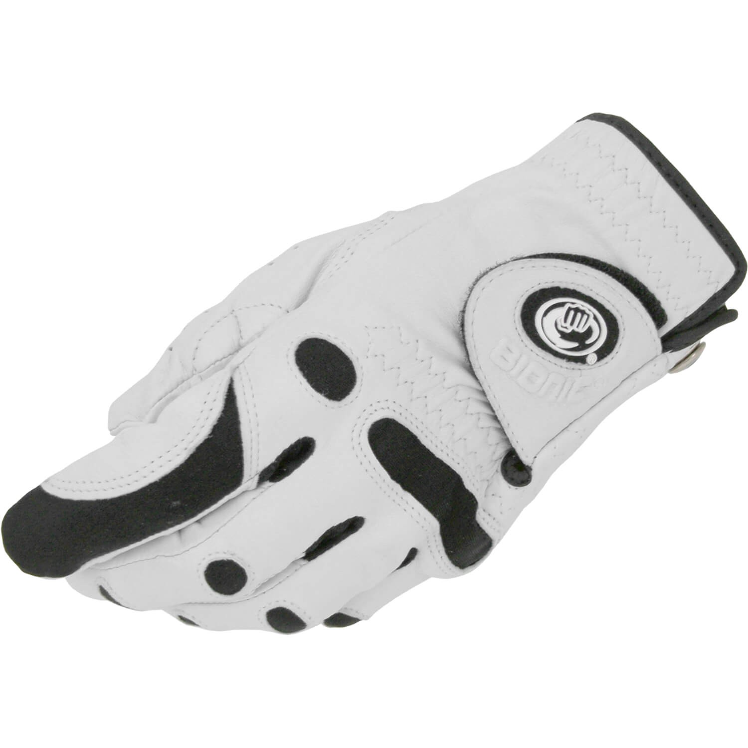 Bionic Handschuh Stable Grip, weiß/schwarz