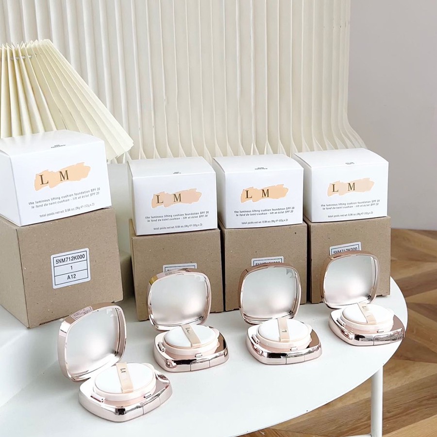 Face Powder Glow Foundation Air Cushion Crème Cream Whitetening Brighentening Hydrat Designer Luxury Pacte Foundation Foundation Face Beauty Crea