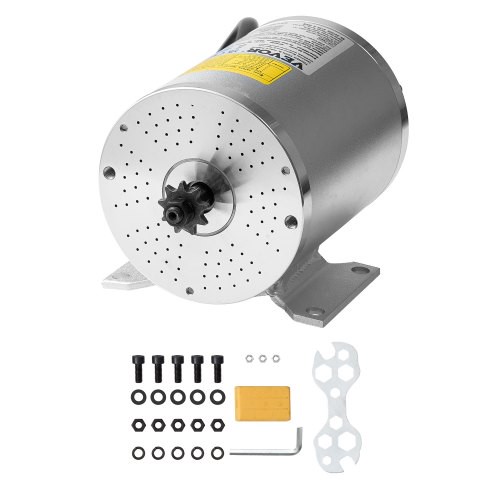 VEVOR 1800 W elektrischer bürstenloser Gleichstrommotor, 48 V 4500 U/min Go-Kart-Elektromotor, elektrischer Dirtbike-Motor für E-Bike, Motorrad, Roller, Heimwerker