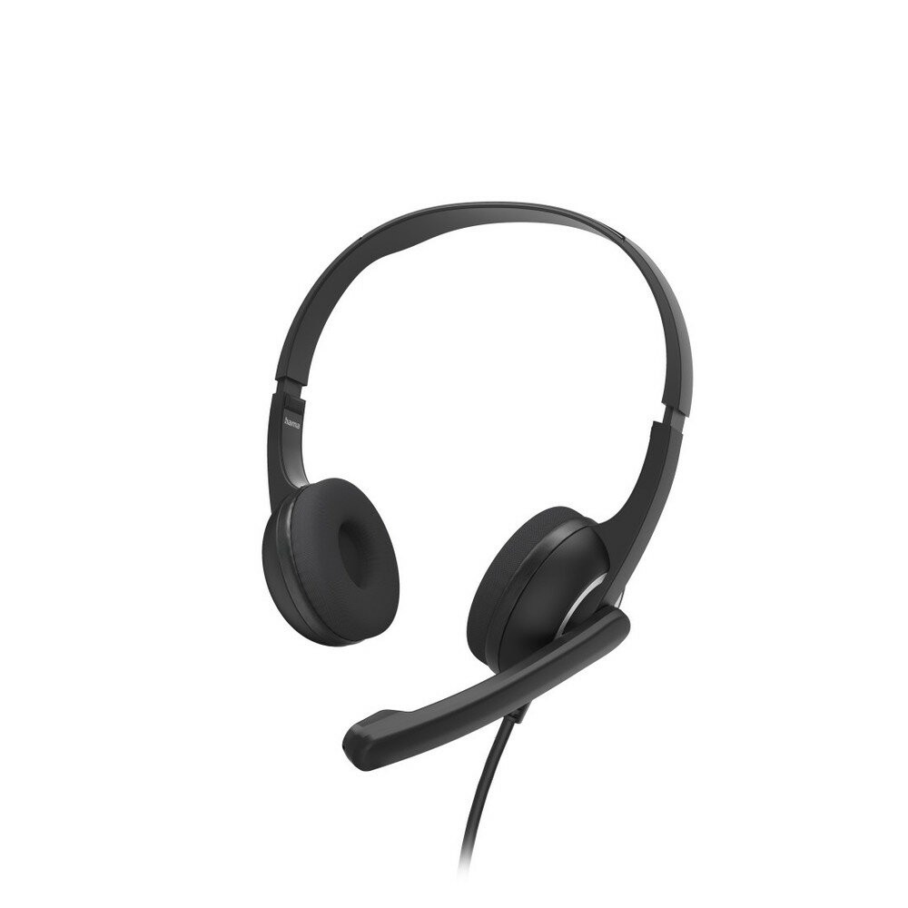Hama HS-P150 V2 Kopfhörer Kabelgebunden Kopfband Büro/Callcenter Schwarz