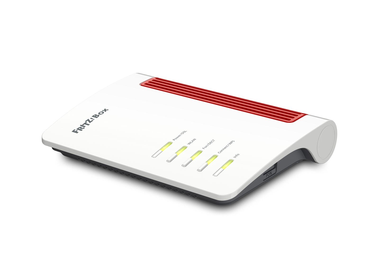 FRITZ!Box 7530 - Wireless Router DSL-Modem 4-Port-Switch GigE WiFi5 Dual-Band VoIP-Telefonadapter (DECT)