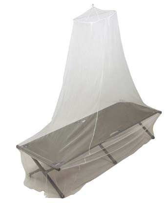 Moskitonetz für Bett, weiß, Gr. 0,63 x 2,0 x 8,0 m