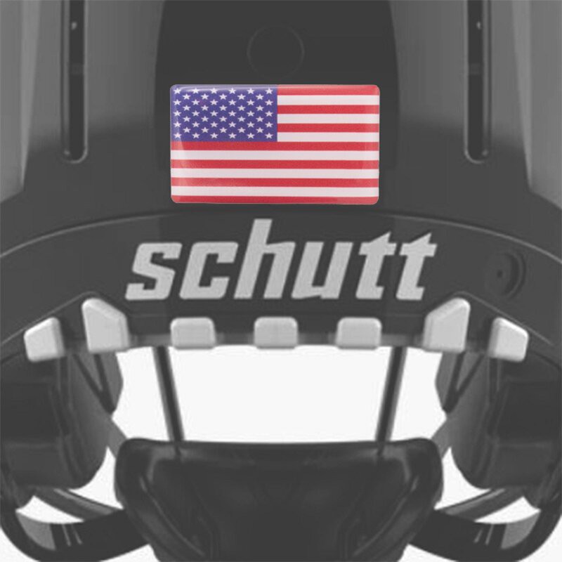 Helm Flag Decal, Helm Gel Aufkleber - USA Flagge