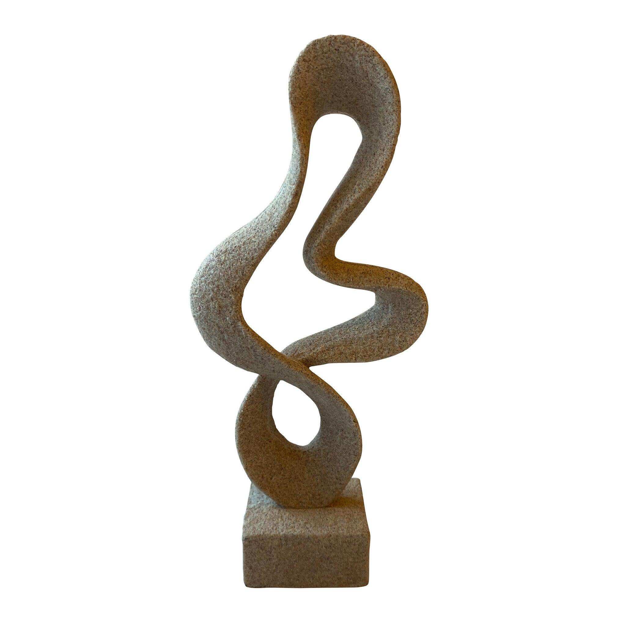 House of Nature Figur Poly 27cm beige