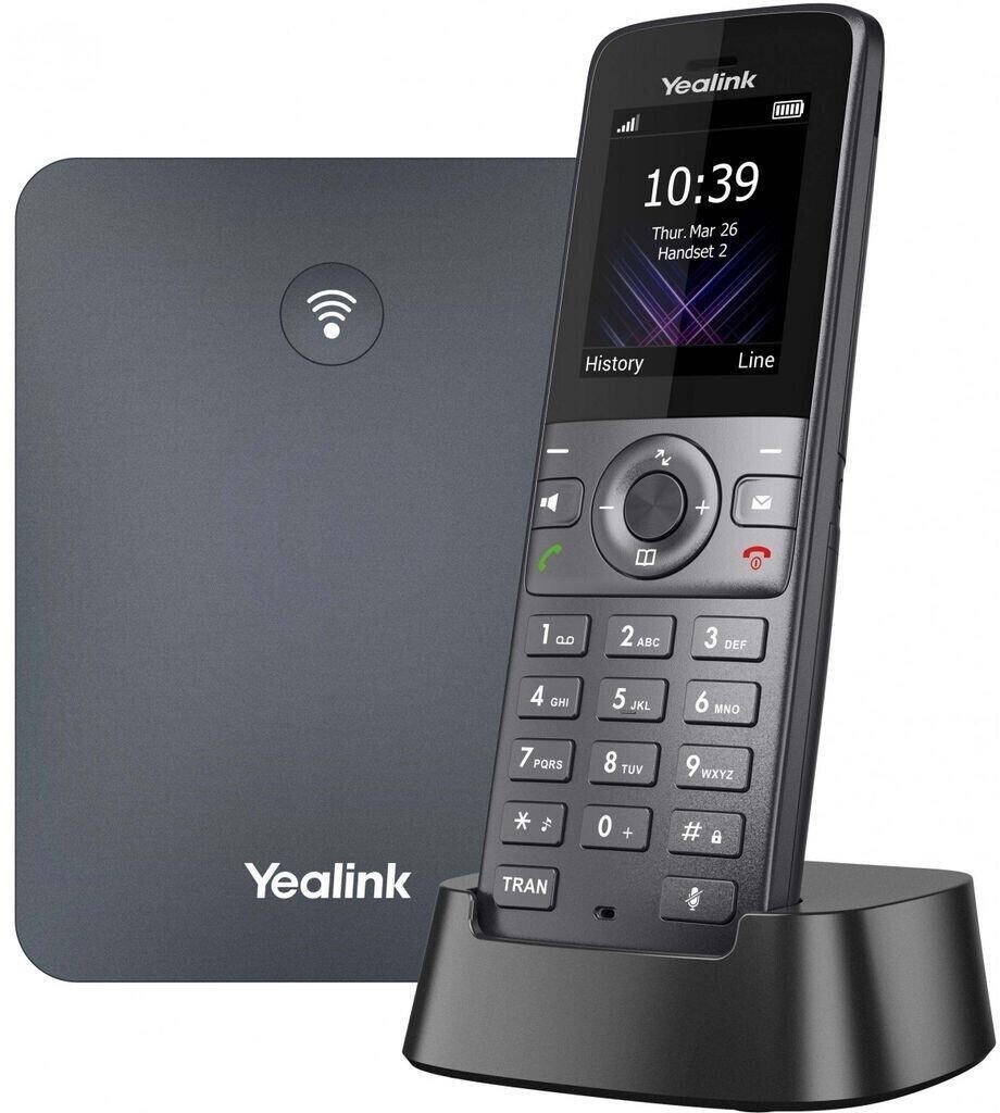 Yealink W74P - schnurloses VoIP-Telefon mit Bluetooth-Schnittstelle mit Rufnummernanzeige/Anklopffunktion
