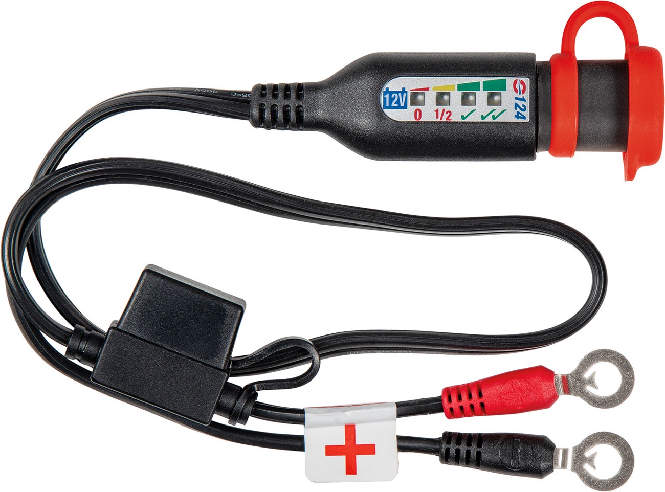 Tecmate OptiMate SAE/M6/M8 Monitor, adapter