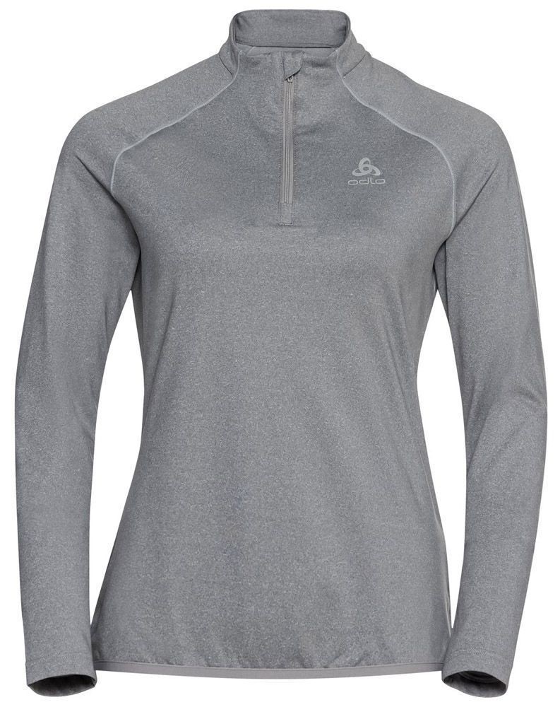 Odlo CARVE LIGHT Damen Midlayer Langarmshirt grey melange S