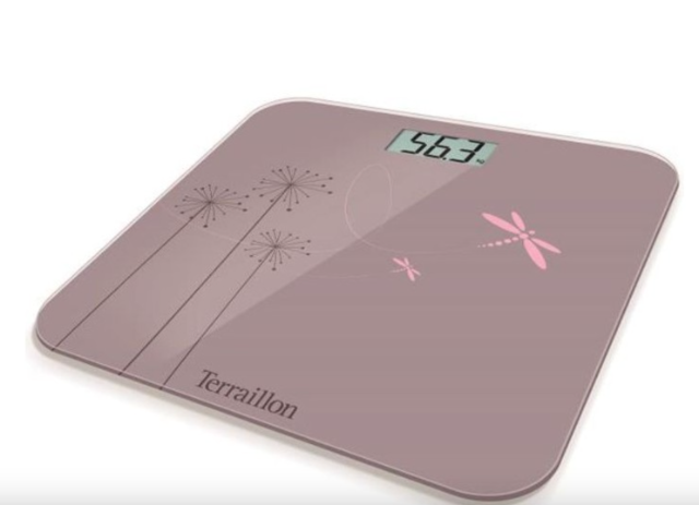 Moulinex / Terraillon Eden Rose – Digitale Personenwaage 150kg – Glasfläche – A-Ware