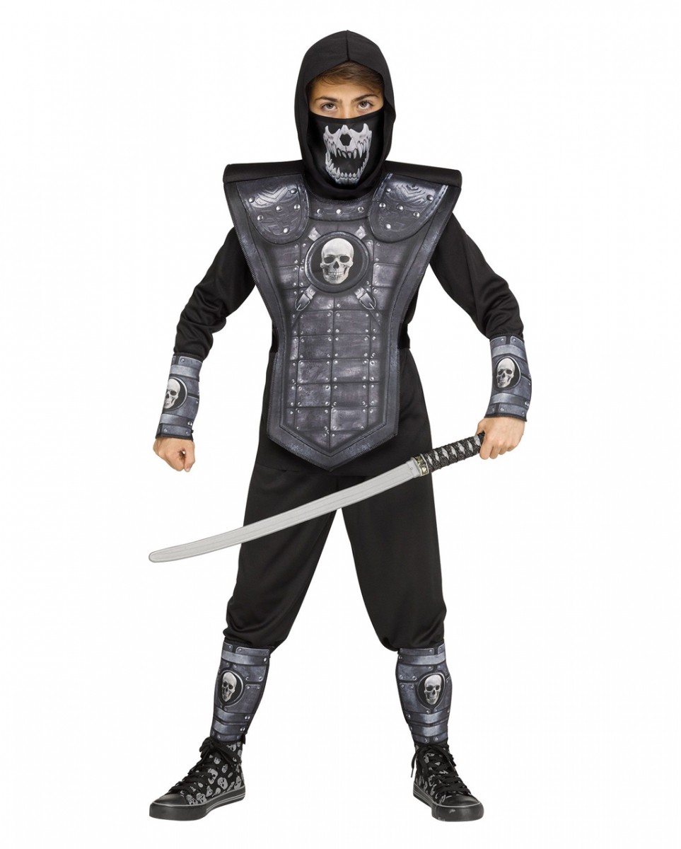Skull Ninja Kinder Kostüm S