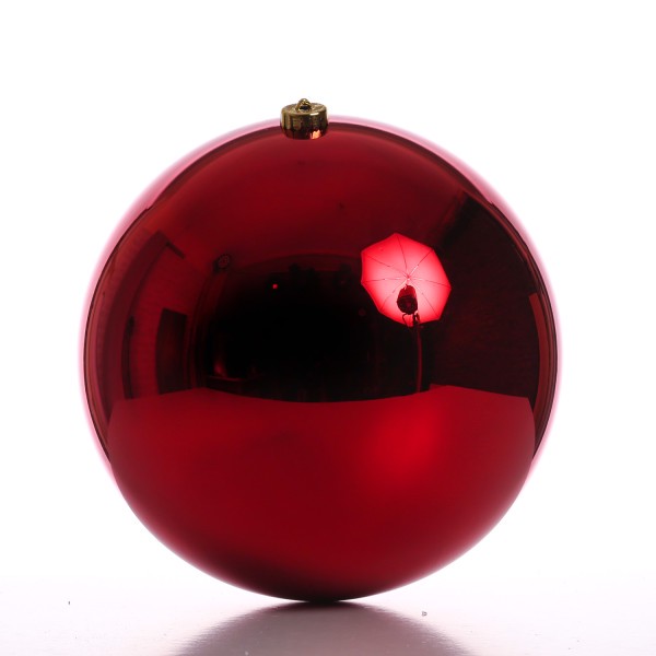 Christbaumkugel - XL Weihnachtskugel - bruchfest - D: 20cm - glänze...