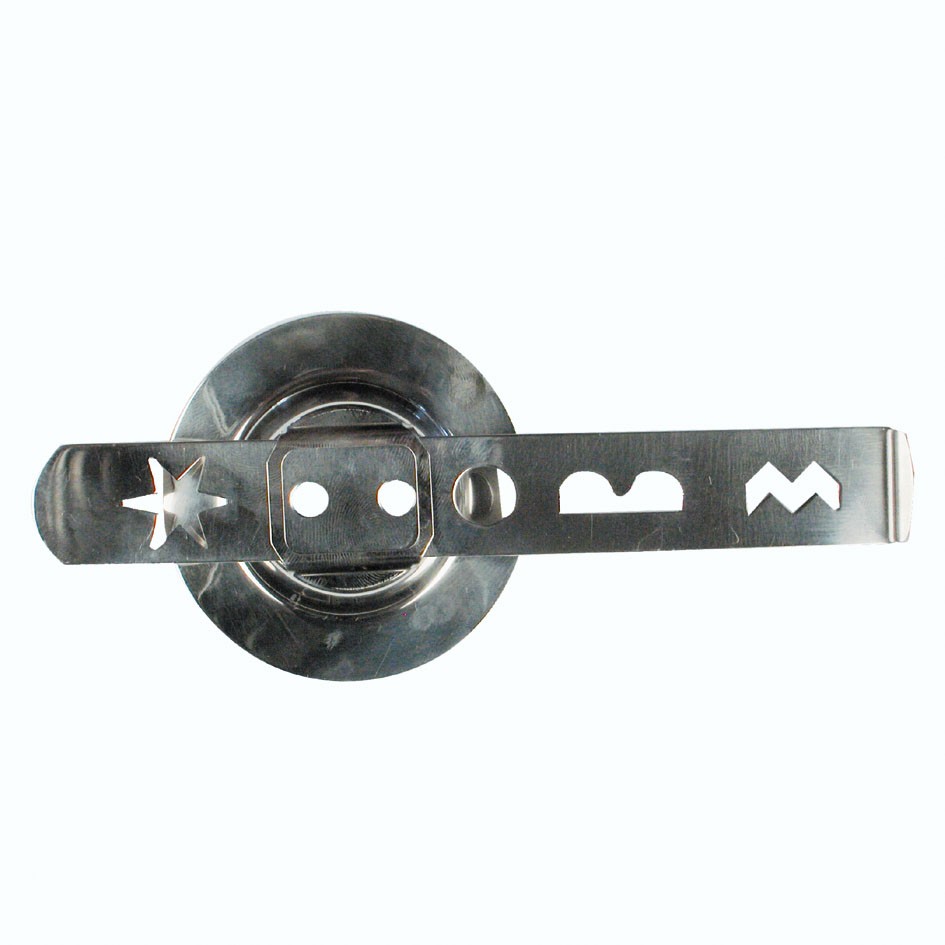 Spritzgebäckvorsatz  für Fleischwolf Edelstahl  rostfrei  spülmaschinengeeignet 