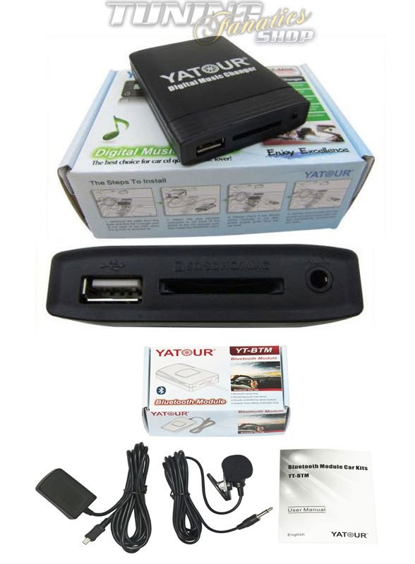 Bluetooth USB SD MP3 AUX CD Wechsler Adapter für Original Land Range Rover Radio