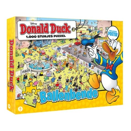 Puzzle Donald Duck: Football, 1000 pièces - Donald Duck 731856
