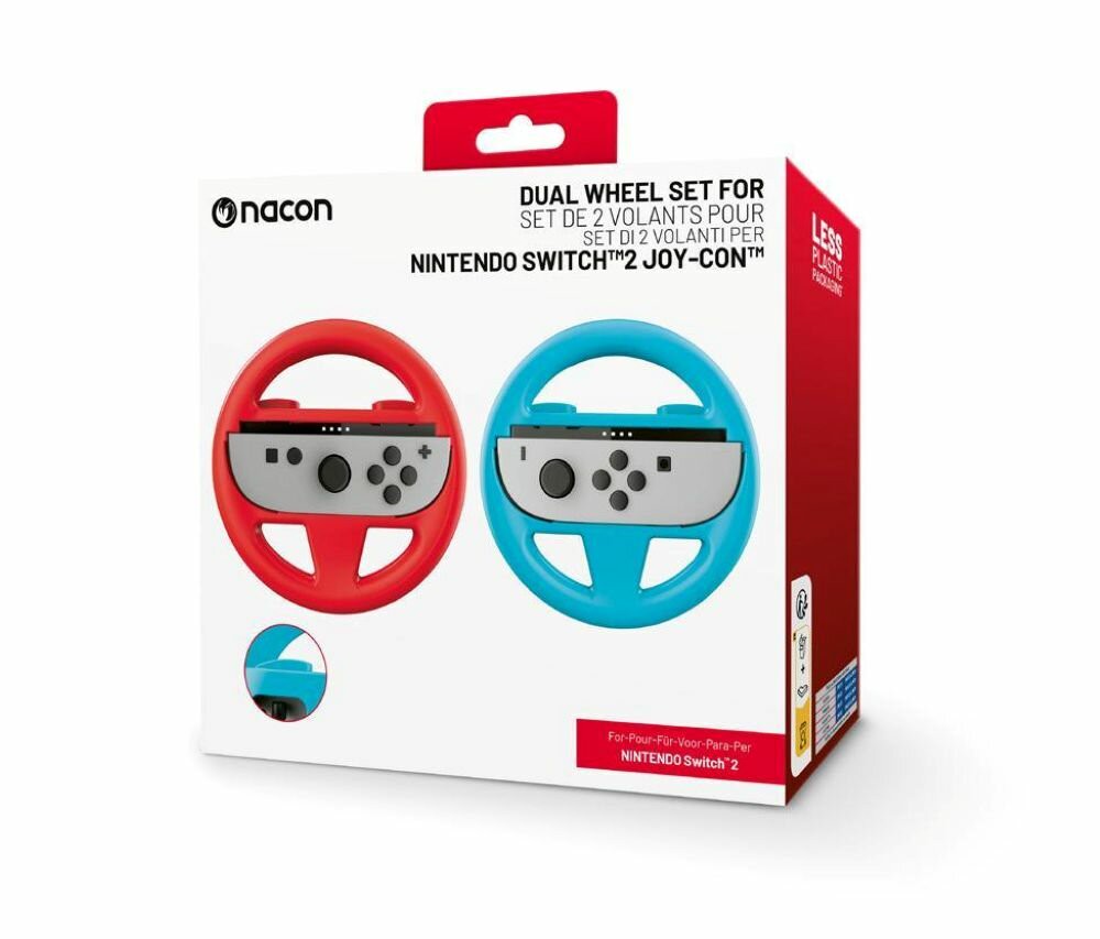 BIGBEN Set mit zwei Lenkrädern für Joy-Cons, der Nintendo Switch 2 Konsole (SET MIT ZWEI LENKRÄDERN FÜR JOY-CONS™ DER NINTENDO SWITCH™2-KONSOLE.)