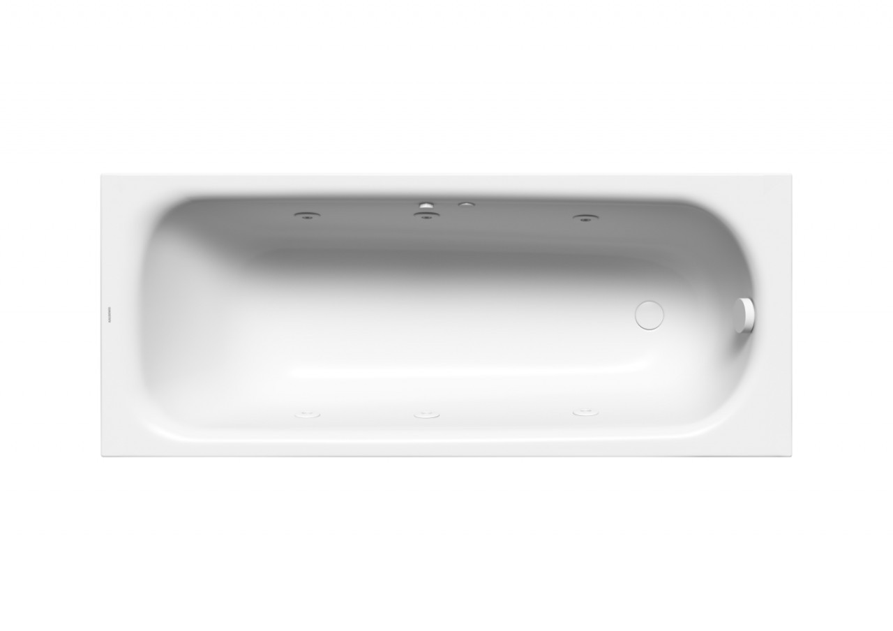 Kaldewei Badewanne SANIFORM PLUS Mod.363-1 BODY, 1700 x 700, alpinweiß,rechts,Sichtteile weiß 111860750001