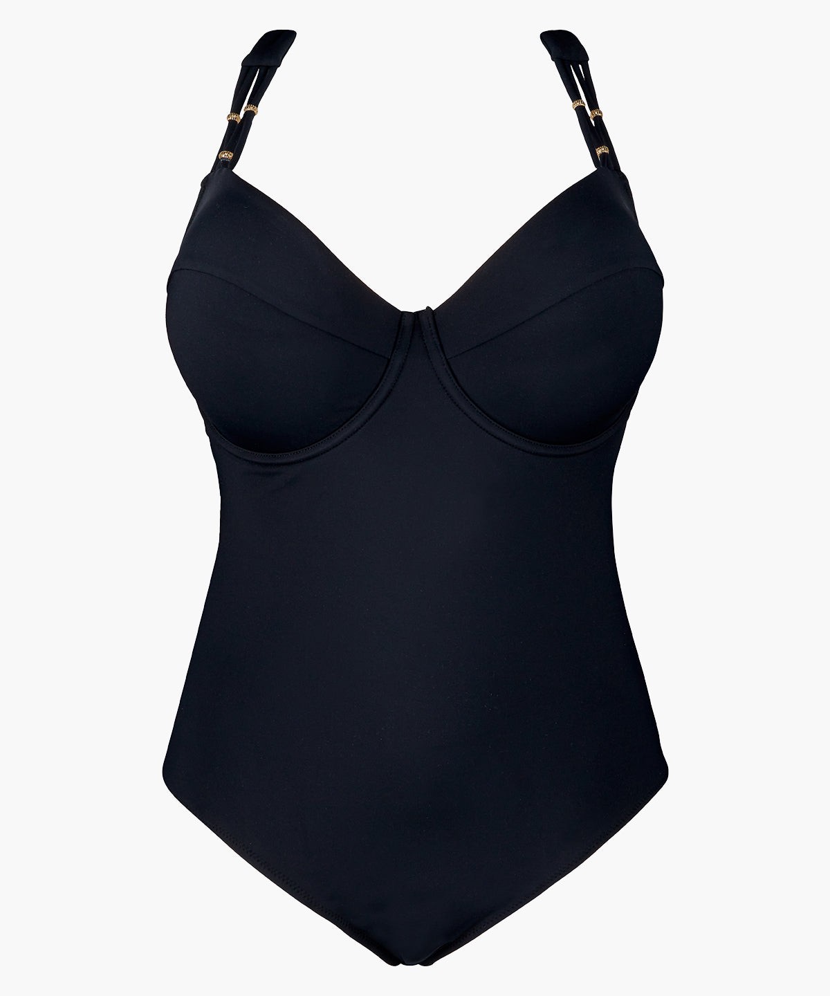 Secret Laguna Einteiliger Badeanzug Schwarz