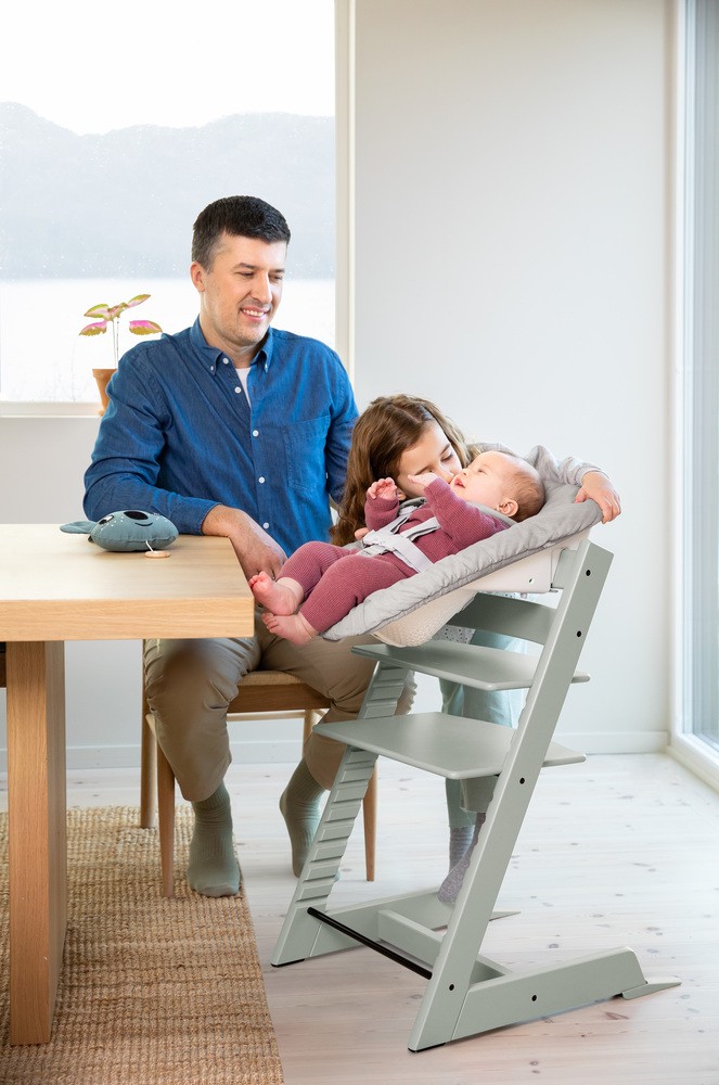 Stokke Hochstuhl Tripp Trapp Buche Glacier Green