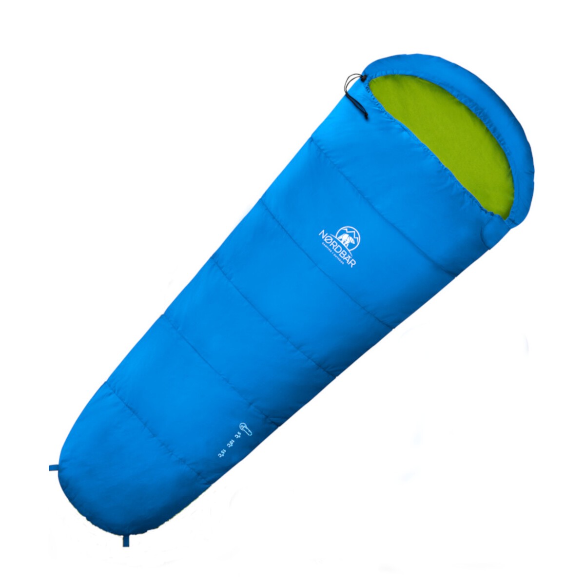 NORDBÄR® Kinder-Schlafsack 3-Jahreszeiten blau
