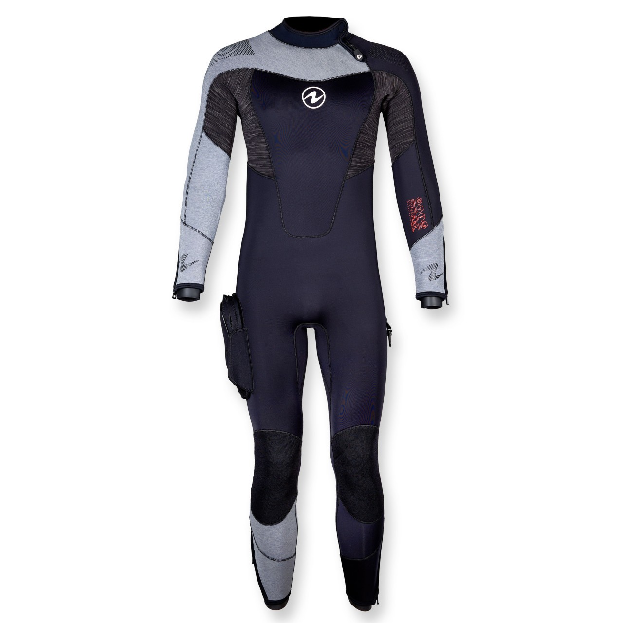 Aqualung DynaFlex Overall 7mm halbtrocken - Herren mit Rückenreißverschluss 