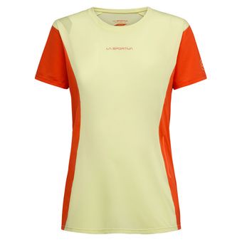 Resolute T-Shirt W, Style Q64, Farbe 736322 Zest/Cherry Tomato, Größe S, La Sportiva