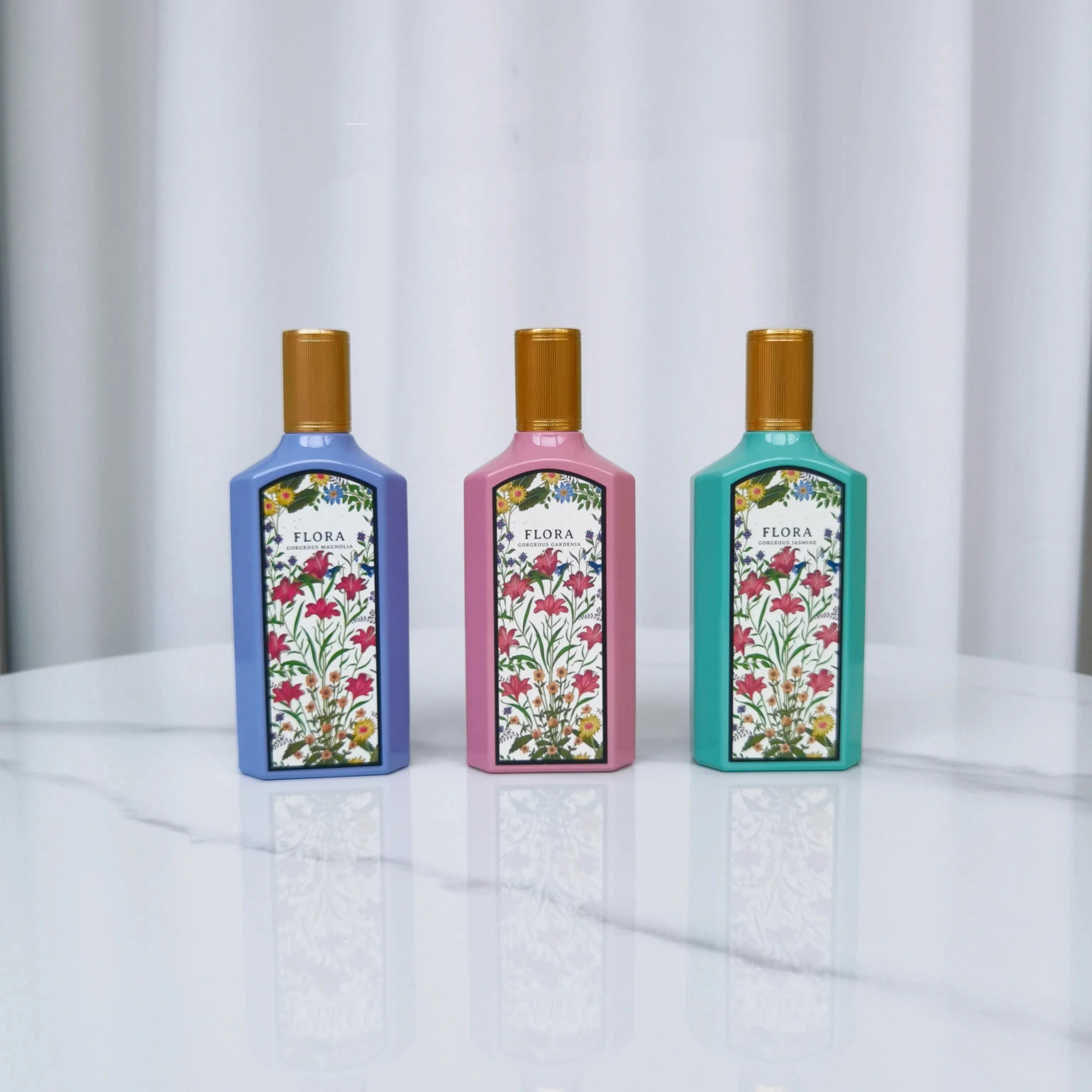 Flora Magnifique parfum Gardenia magnolia jasmin parfum 100 ml femmes Parfum odeur durable Lady Girl Girl Floral Flower Sent Spray Cologne High E