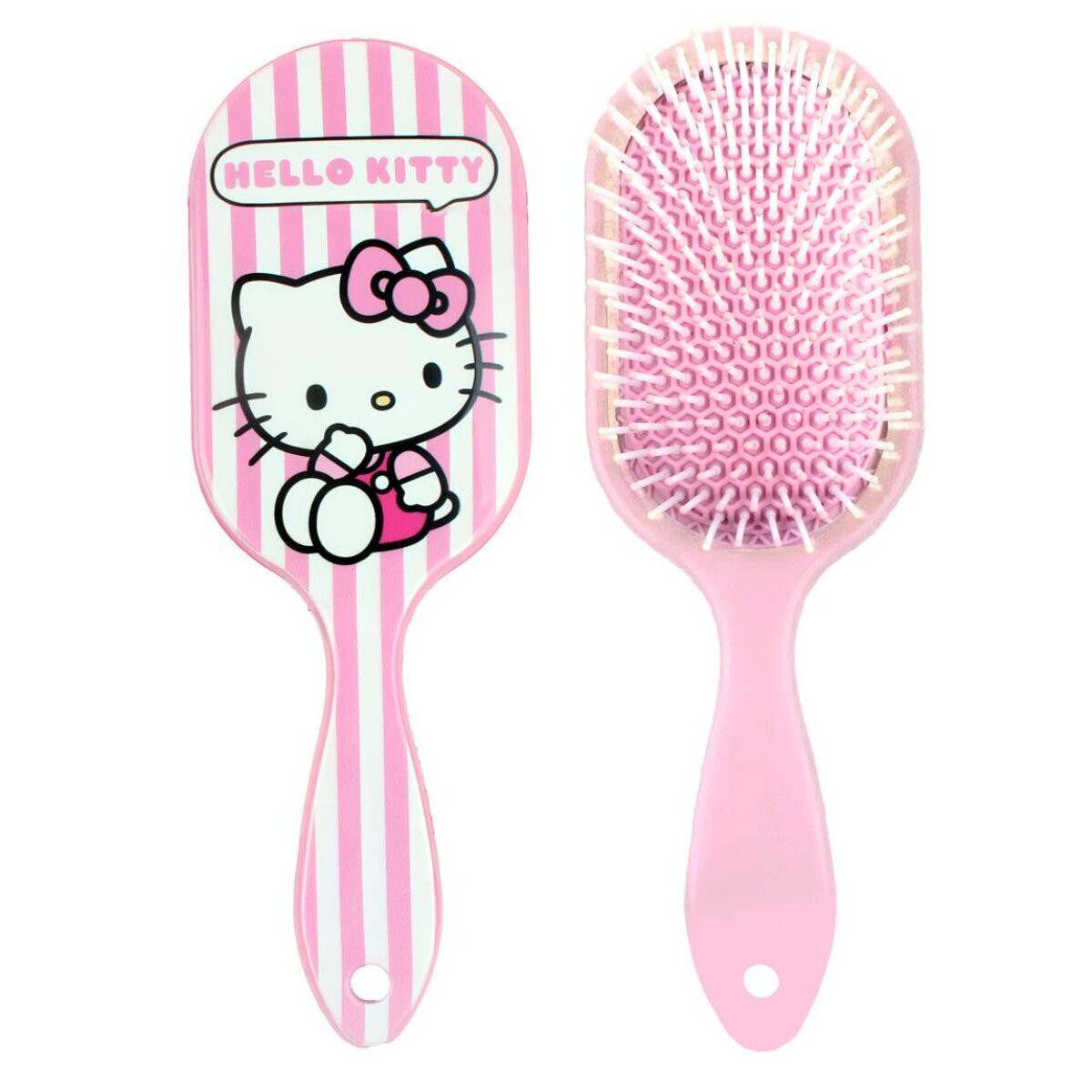 Hello Kitty Haarbürste Rechteckige Kinderbürste für Mädchen mit Motiv
