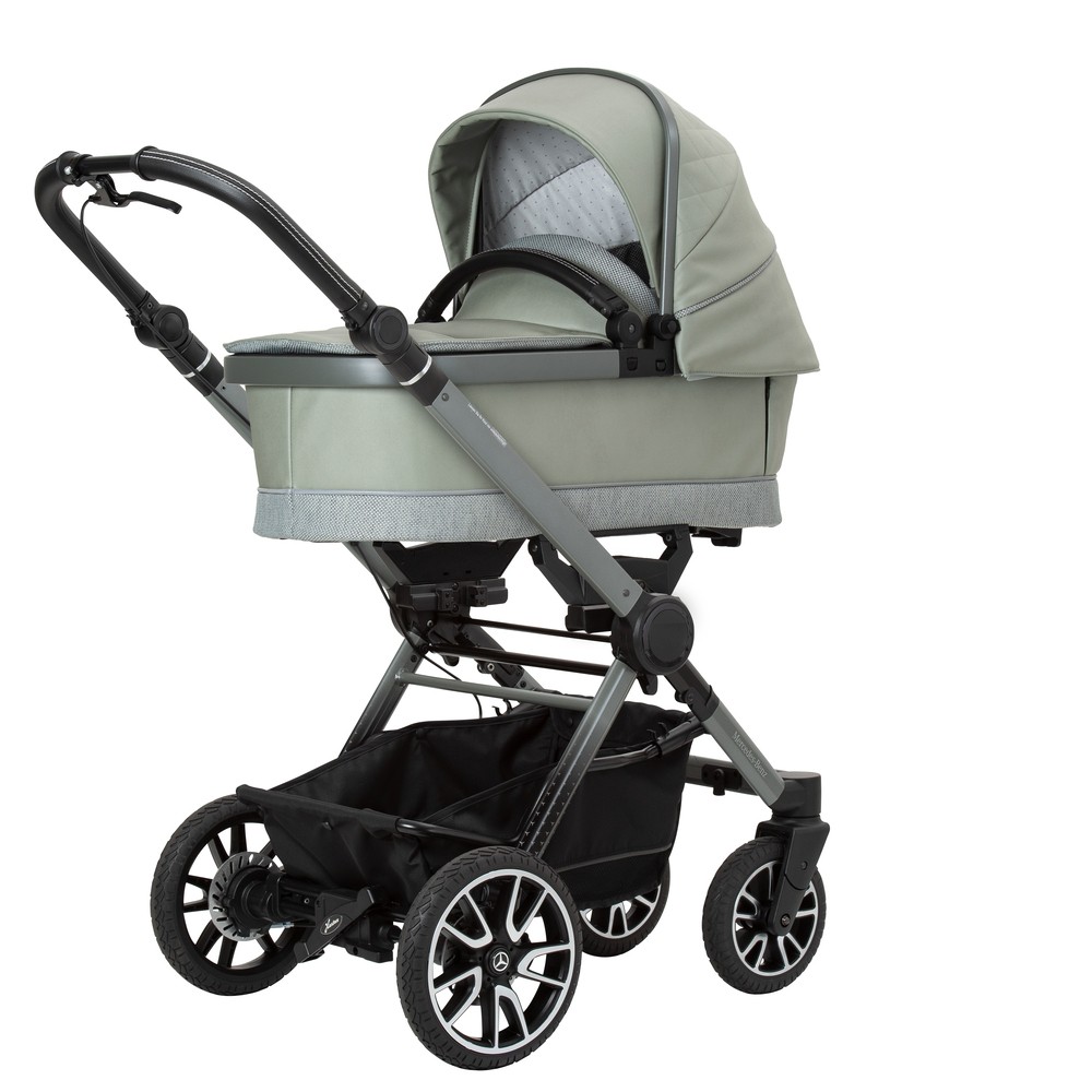 Hartan Performance GTR Mercedes Benz 2025 Dessin 718 Sagegrey - 2in1 Kinderwagen Set
