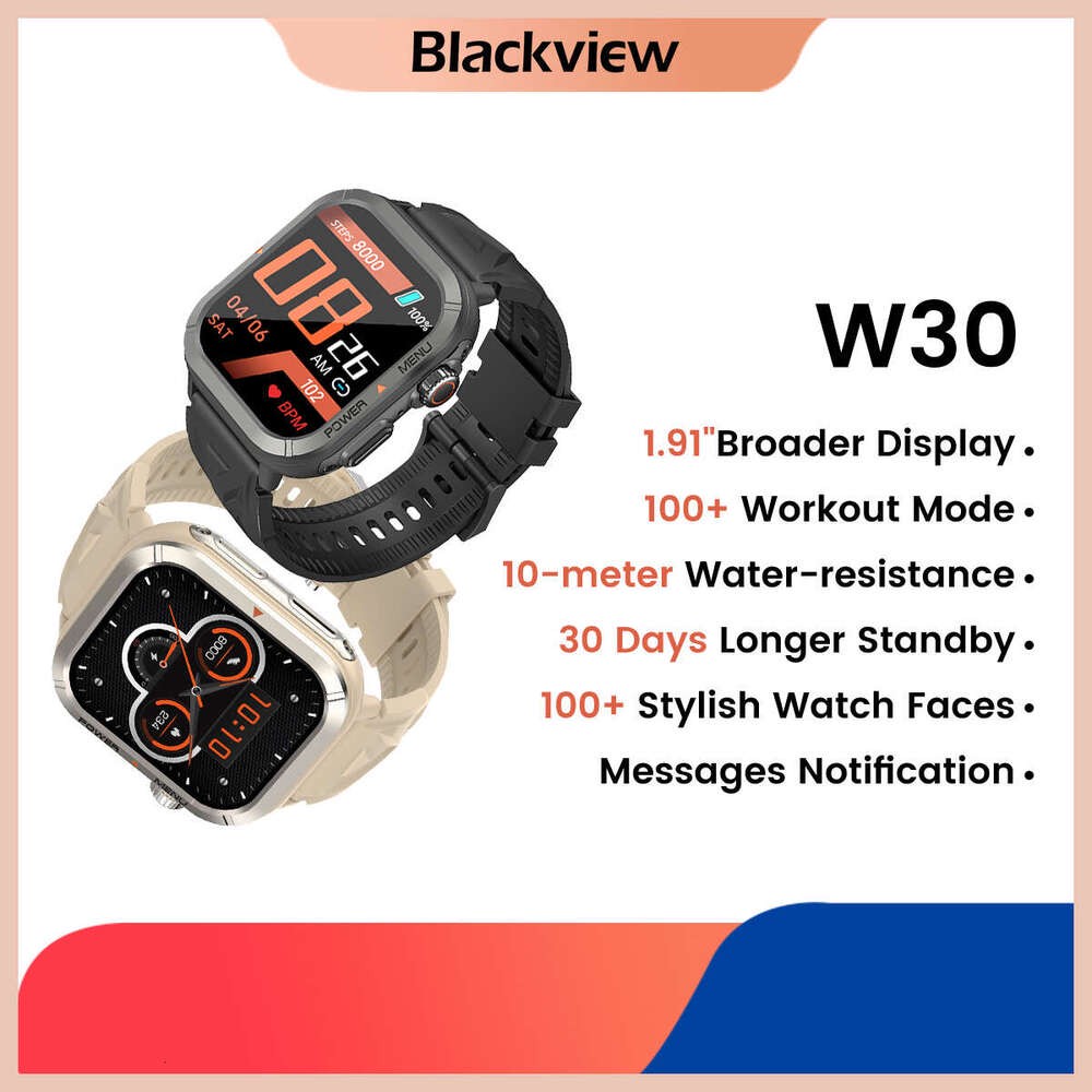 Blackview W30 Smartwatch 1.91 