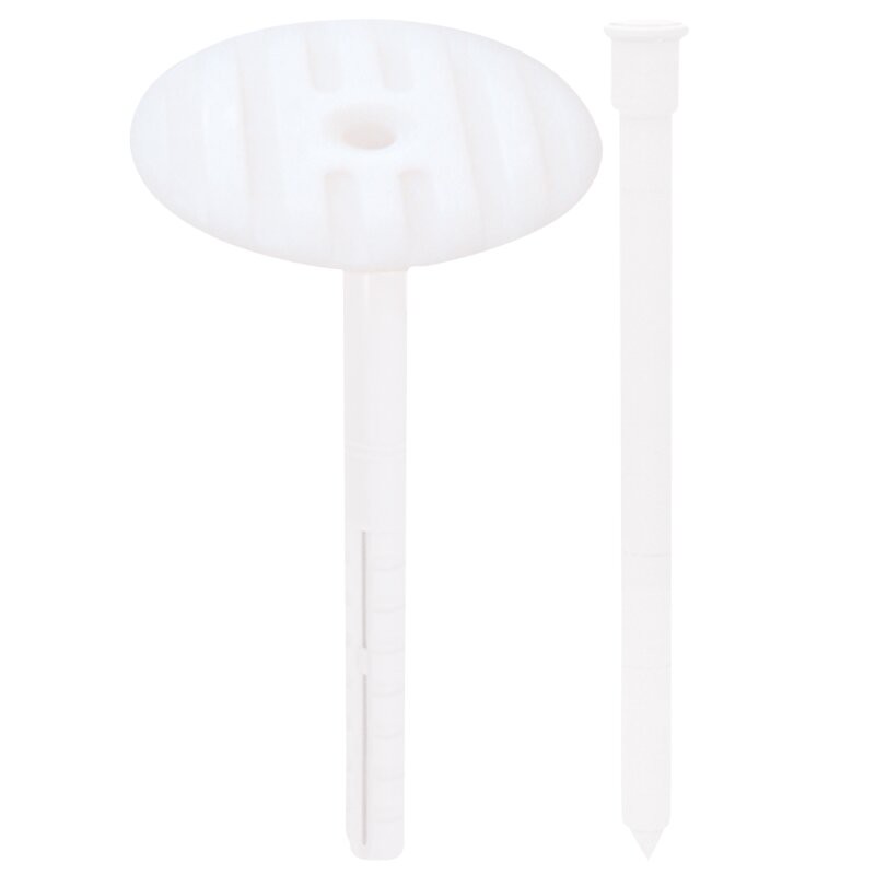 TOX Dämmstoffdübel Husky Schlagdübel mit Kunststoffnagel und 50mm Teller 10x210 - 50 Stück