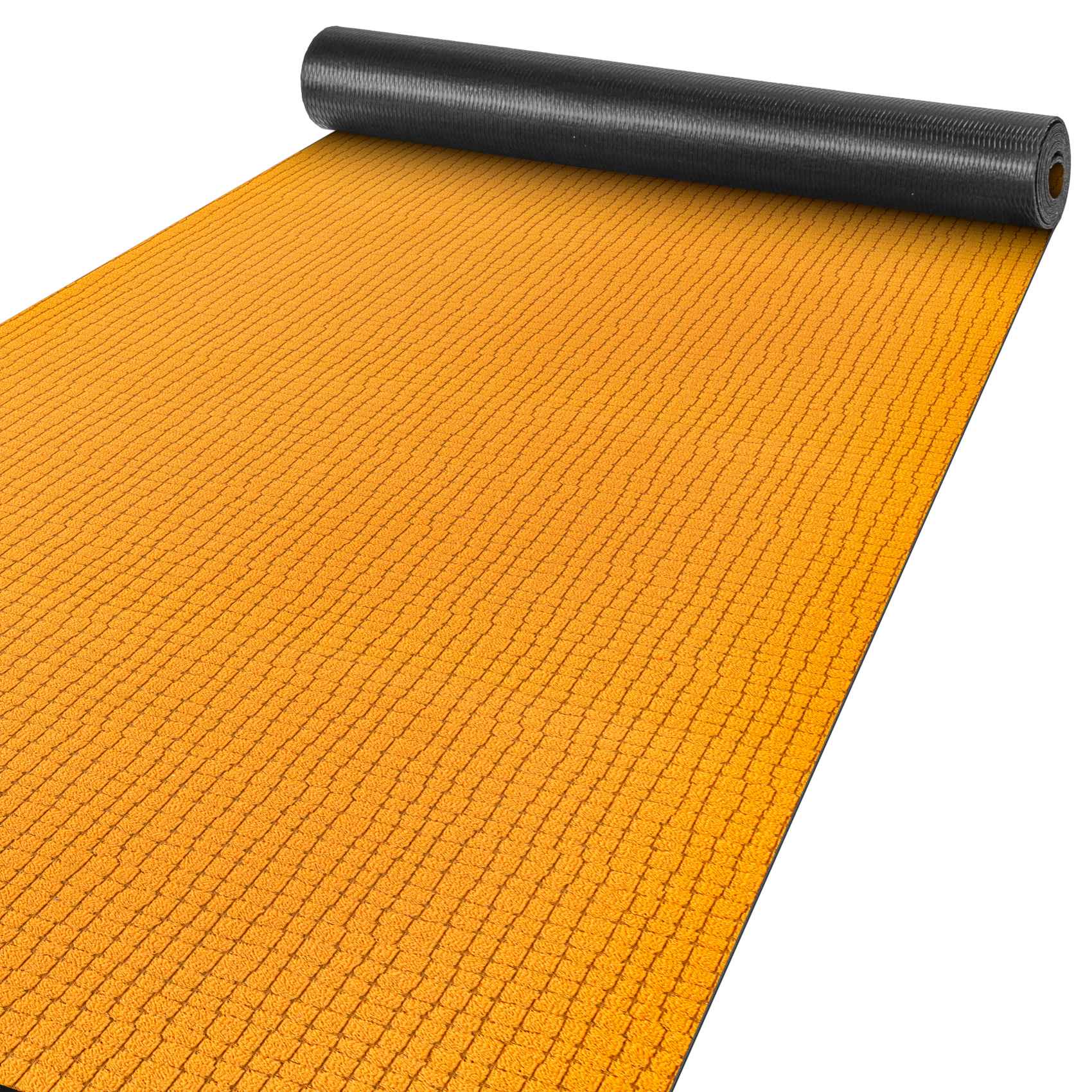 Teppichläufer Küchenläufer rutschfest abwischbar Teppich Wilson Orange 65cm Breit 100x67cm
