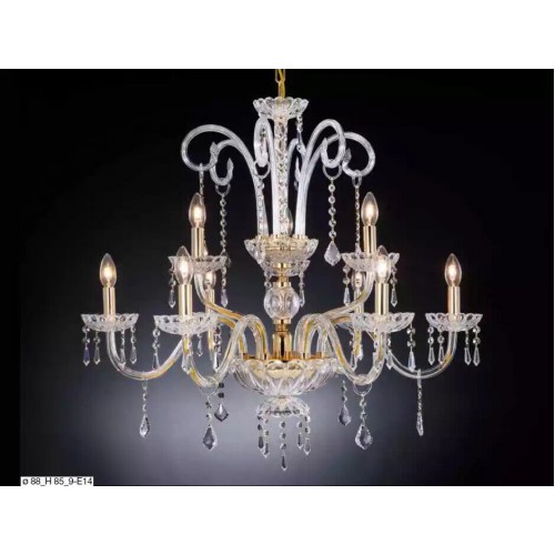 Kronleuchter Hängelampe Lampen Beleuchtung Kronleuchter gold Lampe