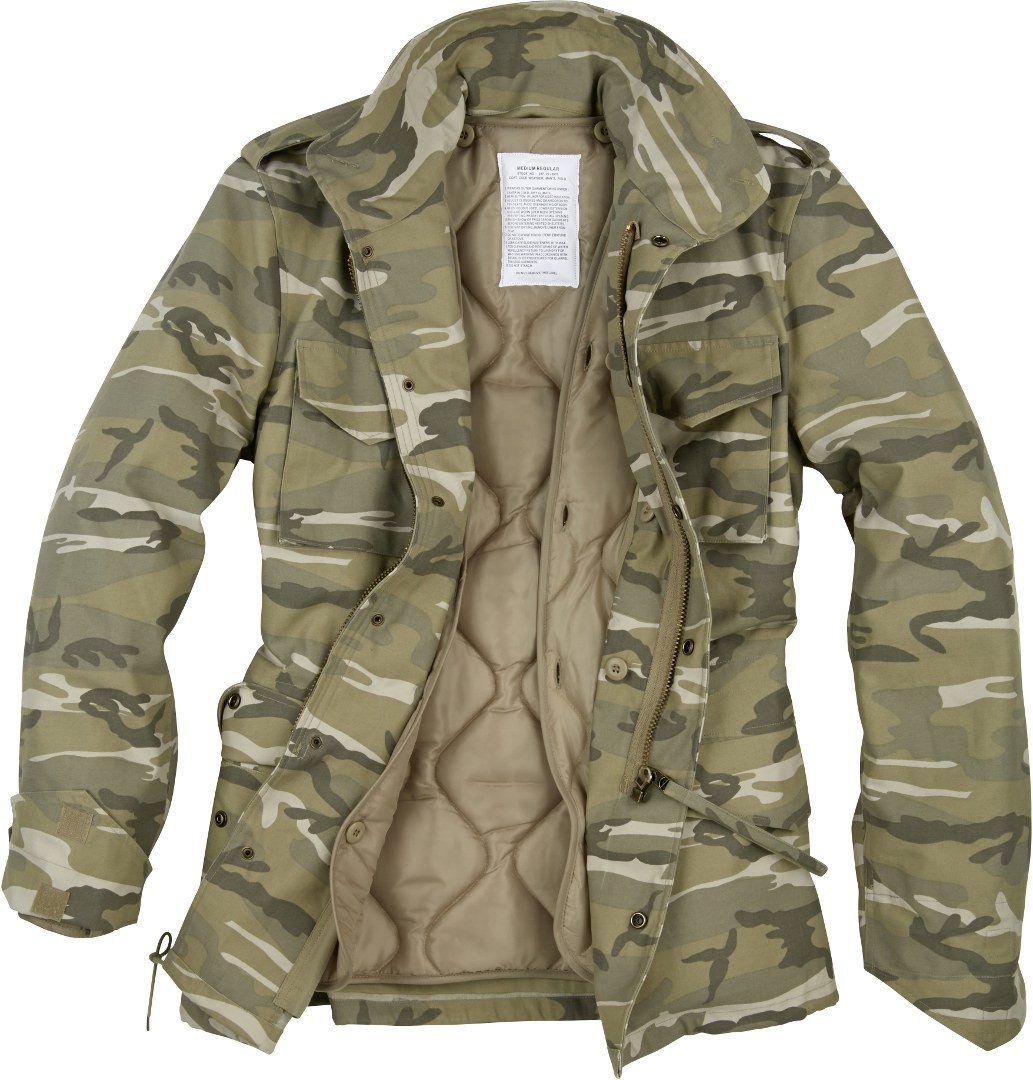 Surplus US Fieldjacket M65 Jacket, multicolored, Size M for Men