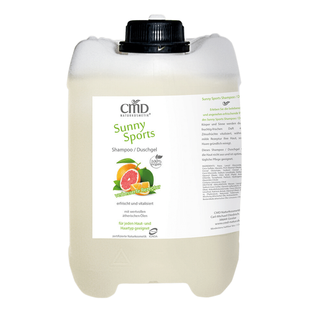 Shampoo/Duschgel Sunny Sports 5 Liter Gro�gebinde