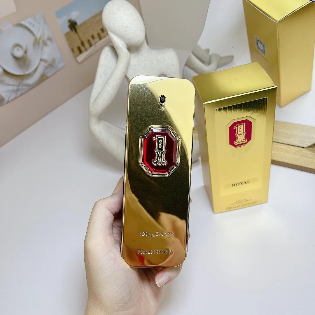 Perfumes 1 Million Cologne Royal Golden Man Elixir Parfum Long Lasting Fragrances for Men Men's Deodorant Incense 100ml