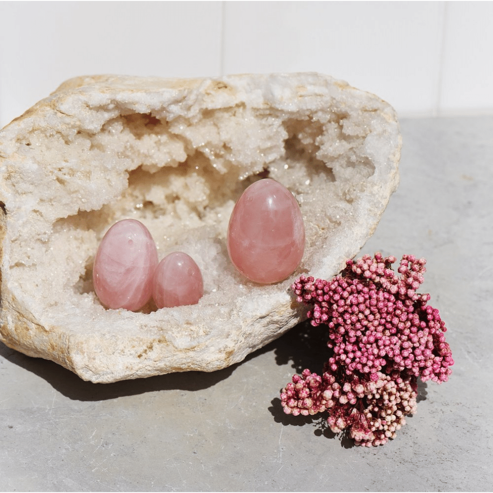 Yoni-Ei Rosenquarz