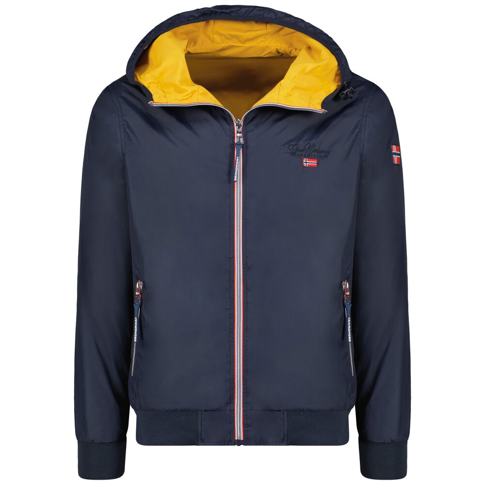 Geographical Norway Regular Fit Jacke Herren Wendbar Navy XXL - Arrivial