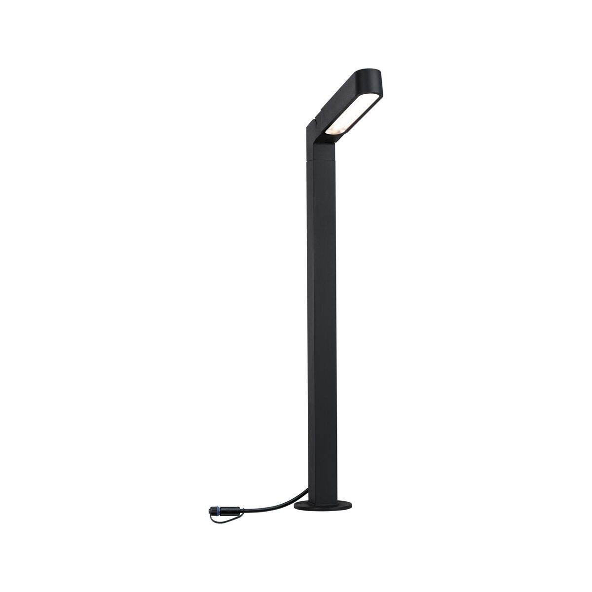 Paulmann Plug & Shine LED Pollerleuchte Ito Vertikale Ausrichtung, 6W = 54 W, 450 lm, 65°, 3000 K