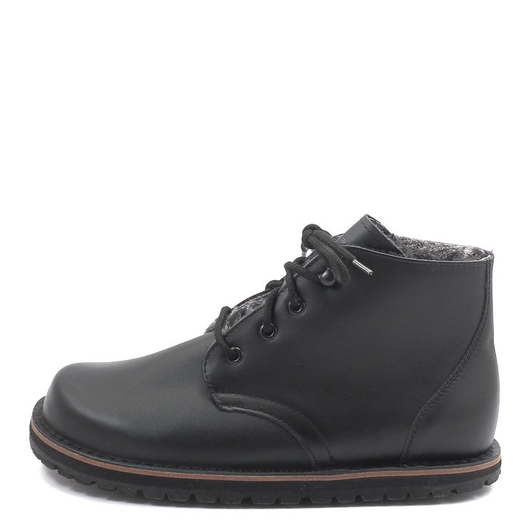 Waldviertler Werkstätten, Eisbär F Damen Lammfell-Stiefelette, schwarz