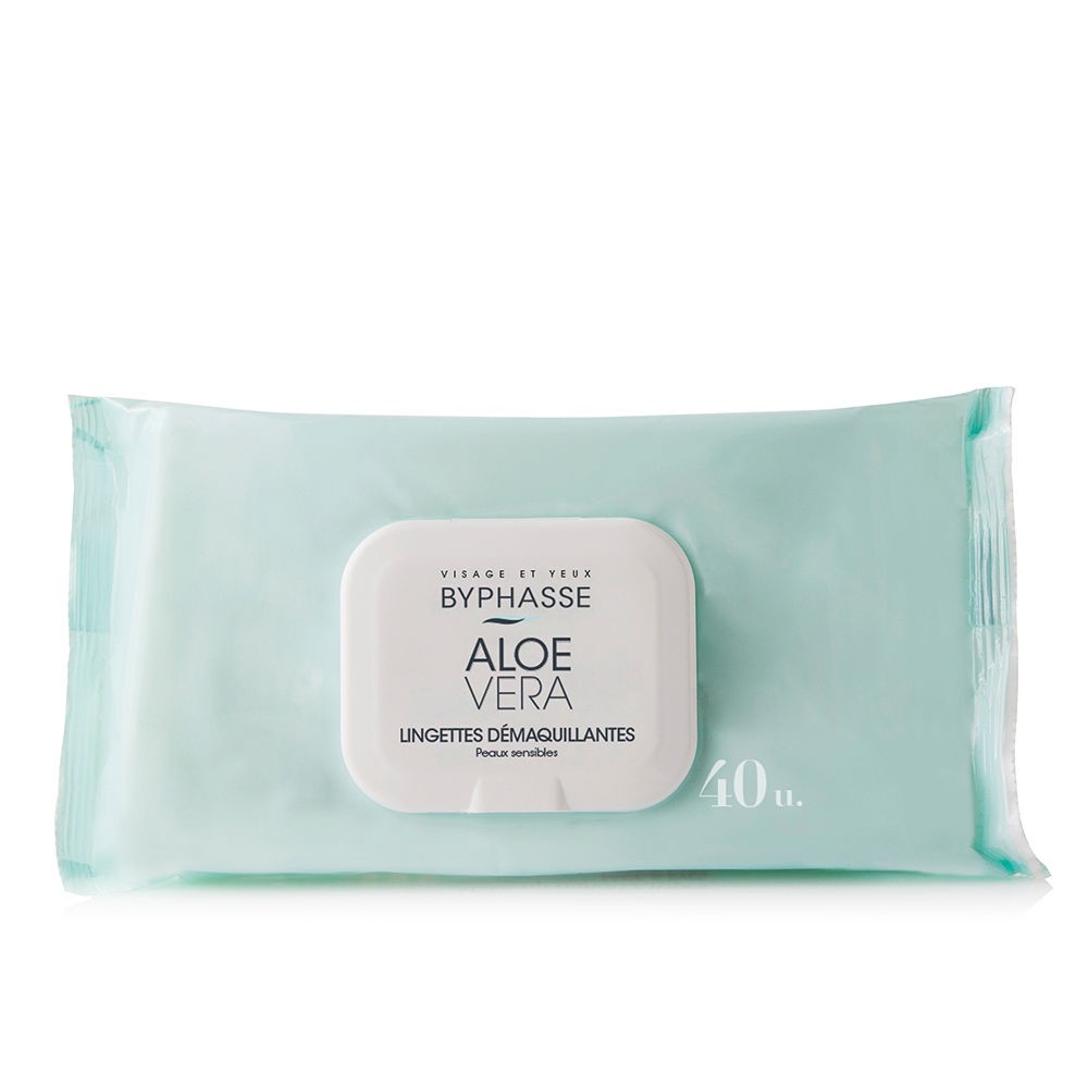 Aloe Vera Make-up-Entfernungstücher, 40 Einheiten