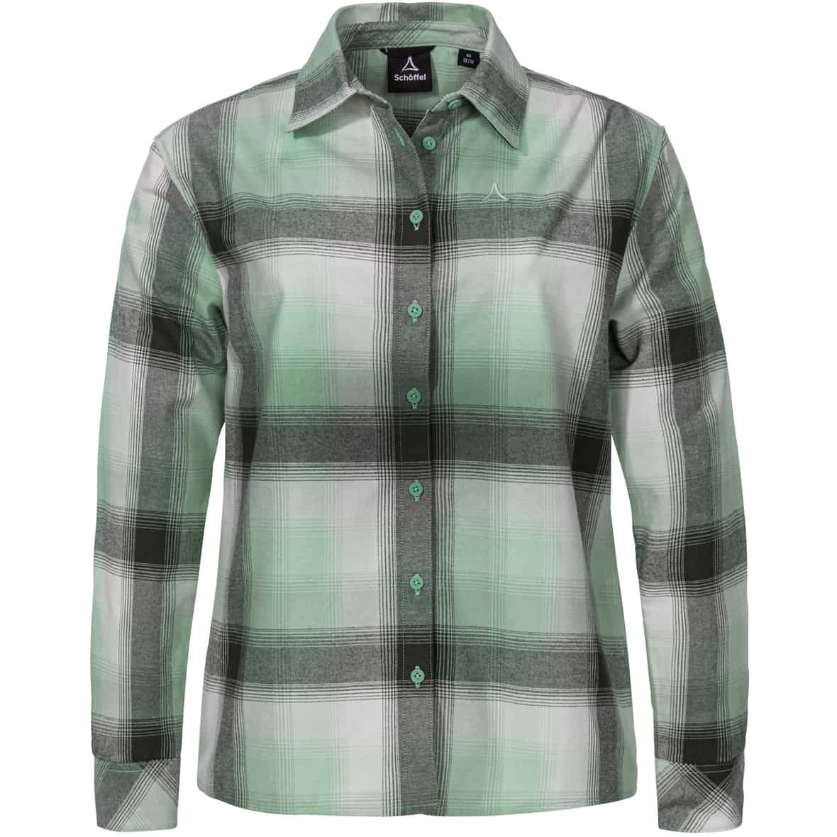 Schöffel Style Limedes Damen Bluse (Türkis 46 Größe) Blusen