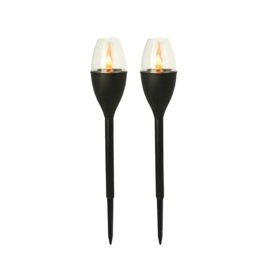 Solar-Gartenbeleuchtung - Eaton Gartenbeleuchtung - Solar-LED - Außenbeleuchtung - 2 Stück