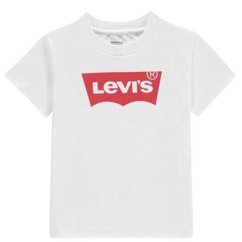 Levi's® Batwing A-Line T-Shirt für Babys, weiß, Größe 62 - Neu