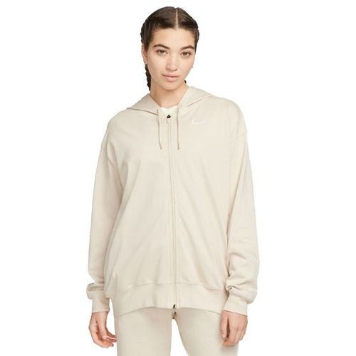Nike Oversized Full-Zip Hoodie | Zipper/Sweatjacken für Damen | Beige