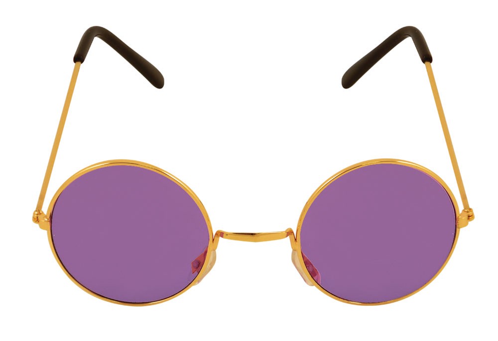 Lennon Brille gold-violett