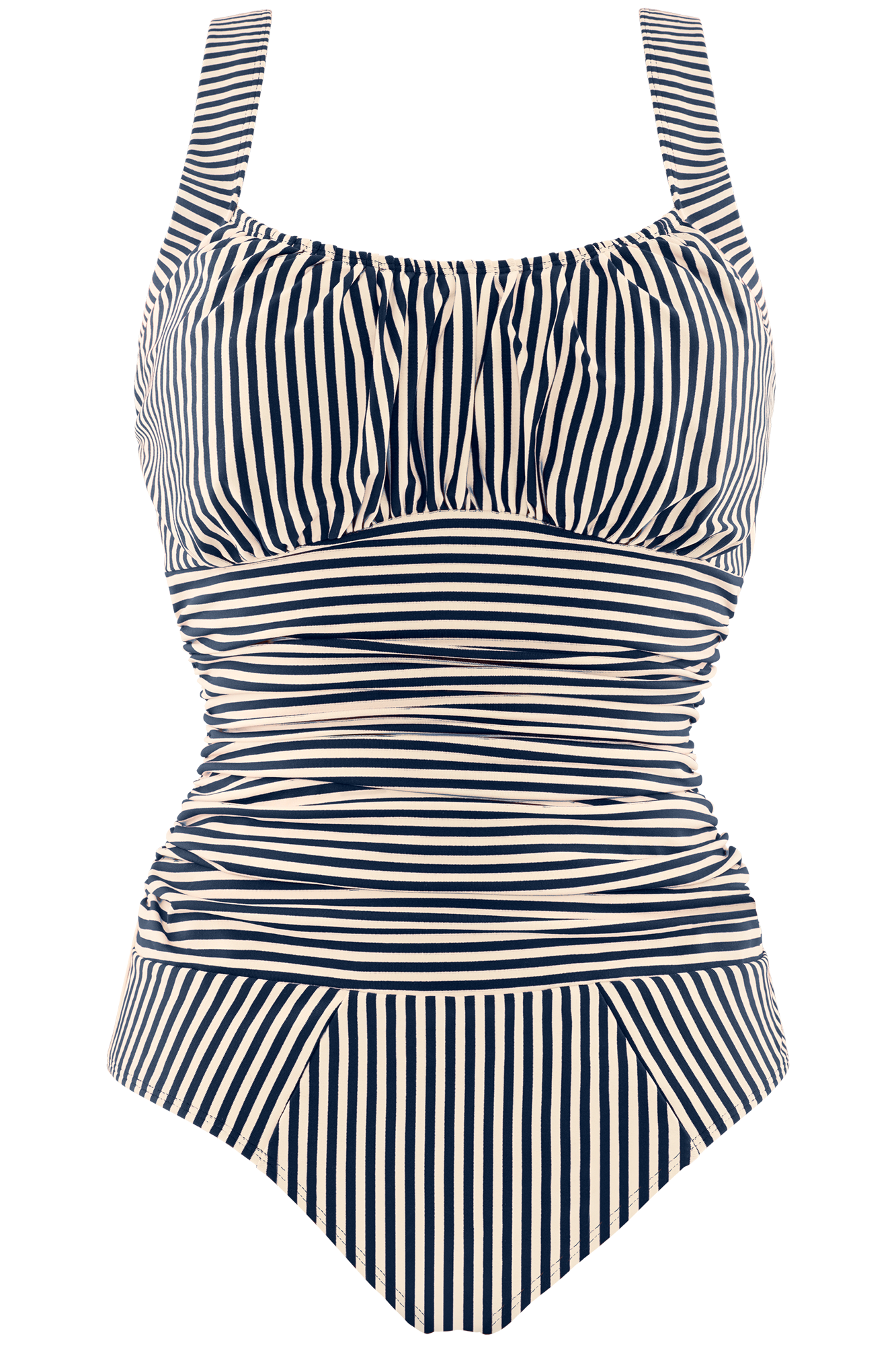 Marlies Dekkers Unwired Padded Badeanzug Holi Vintage - Blue Ecru - XXXL