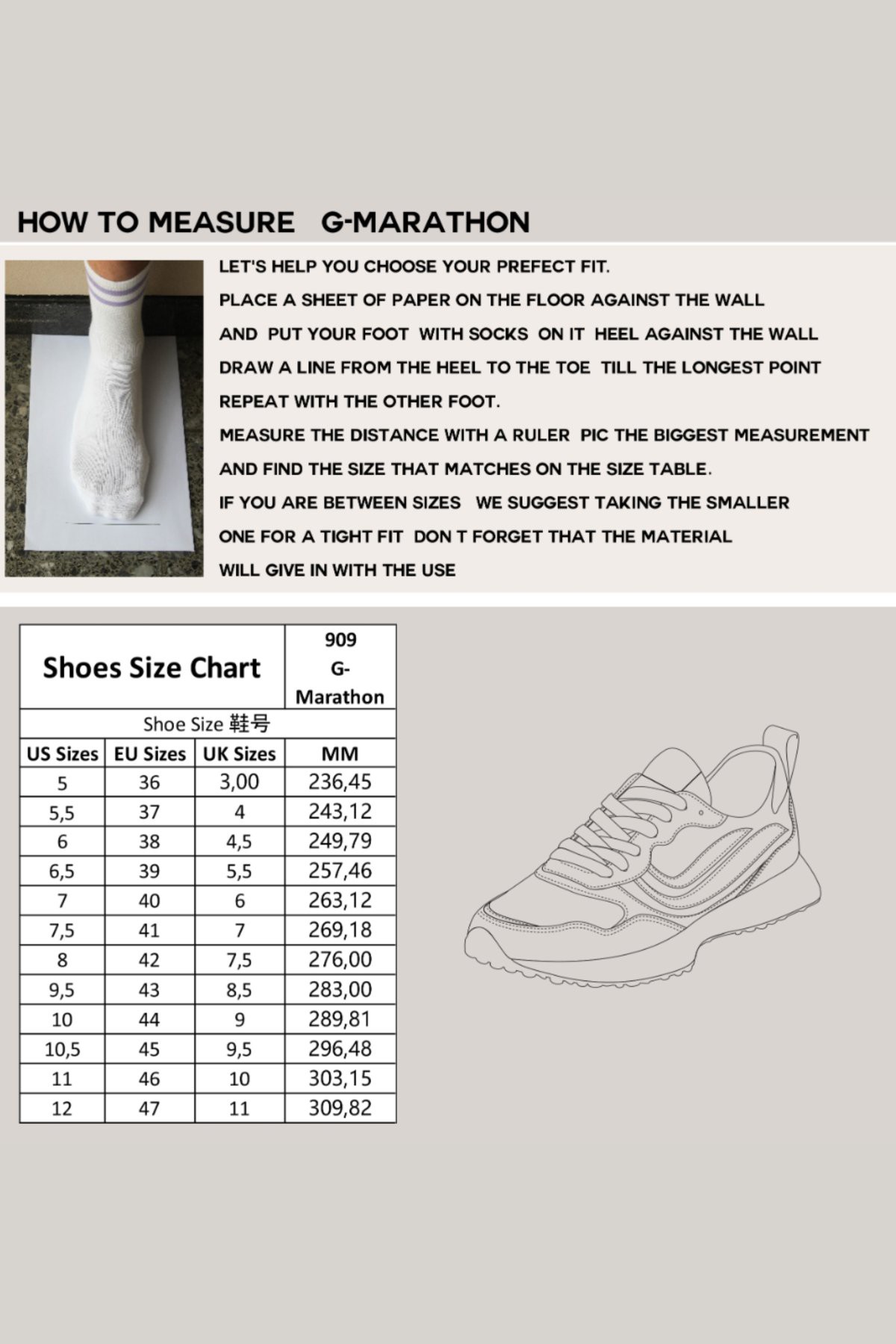 Sneaker G-Marathon Multi Mesh Nude/Rose/Black