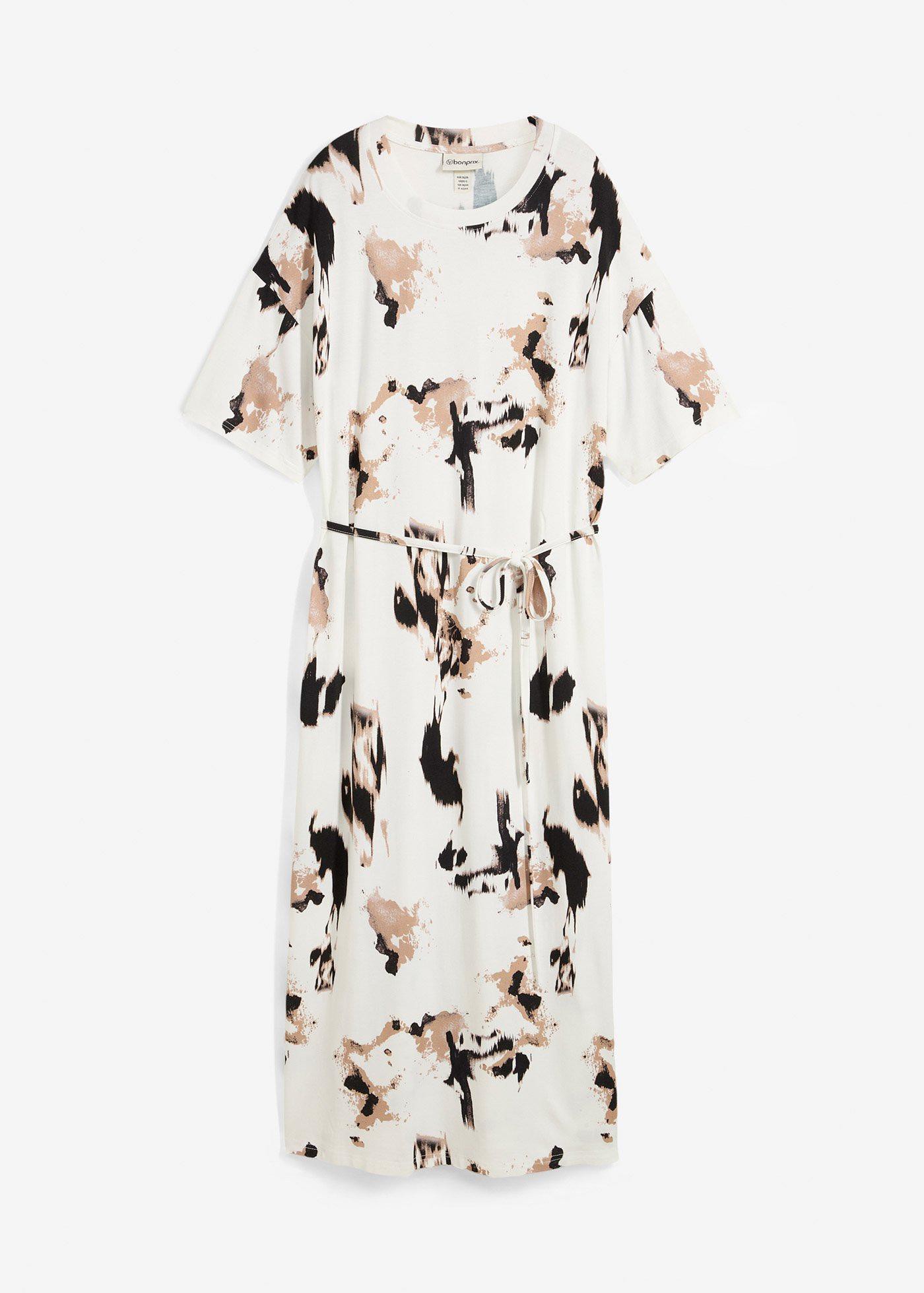 Shirtkleid aus feiner Viskose