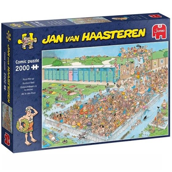 Puzzle Jan van Haasteren: Bain complet, 2000 pieces - Jumbo 200407