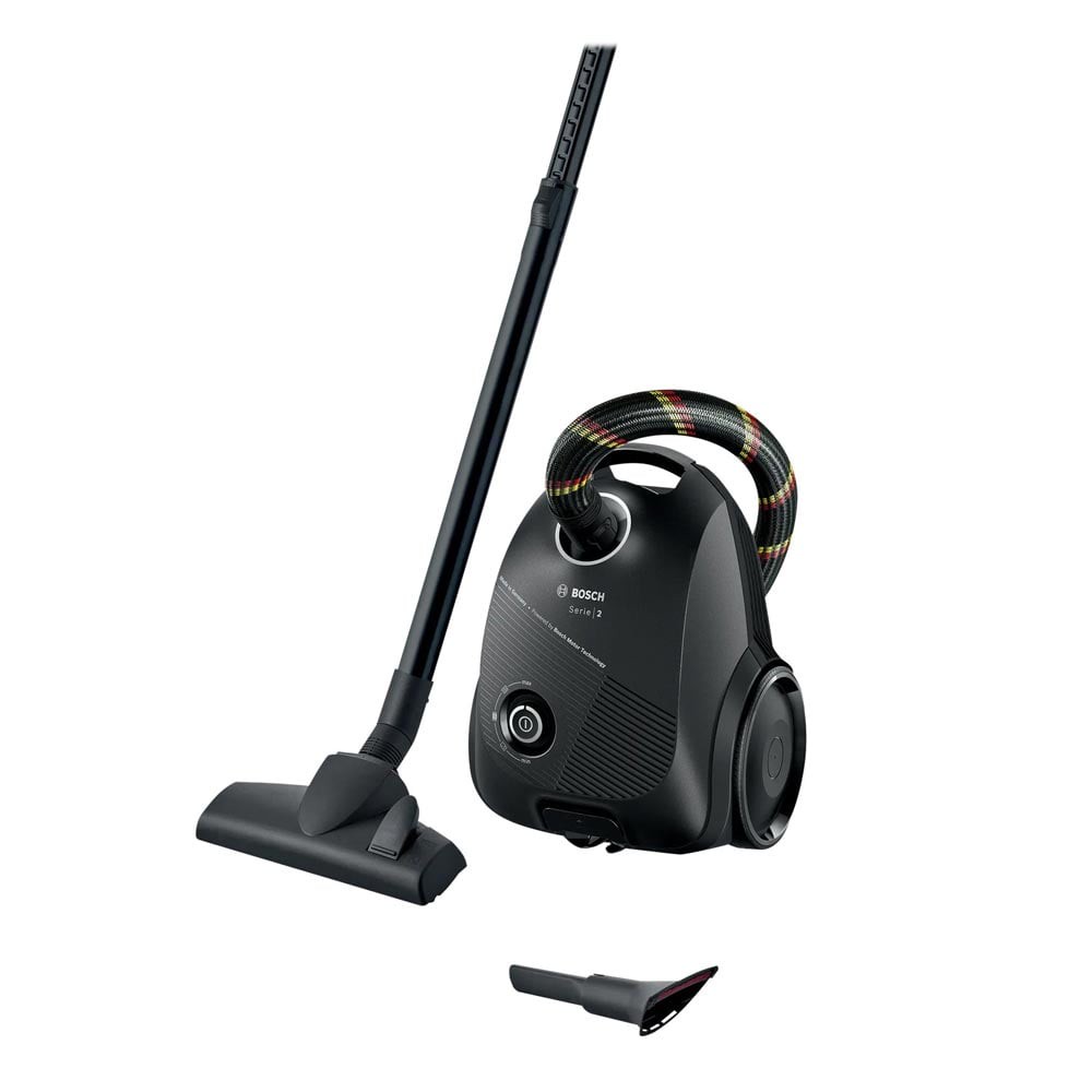 Bosch Serie 2 BGDS2CHAMP Staubsauger mit Beutel schwarz