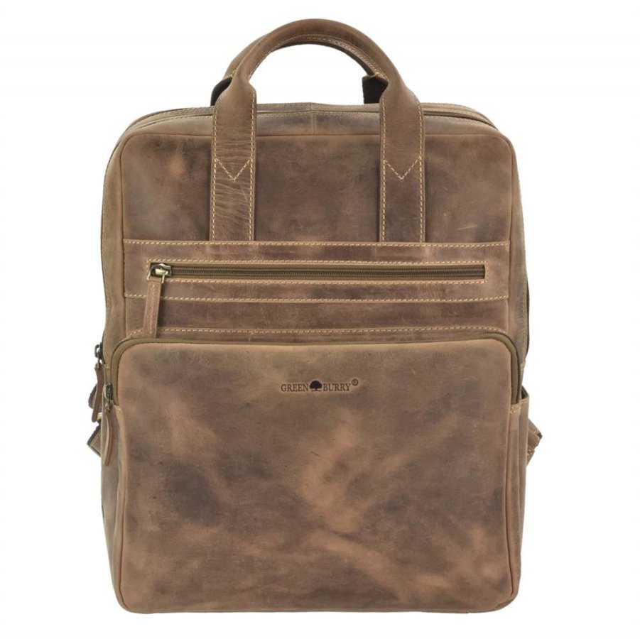 Rucksack Leder 30x36cm 